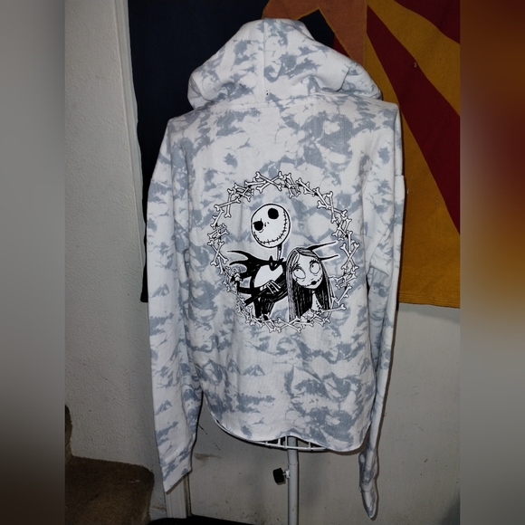 Vans × Disney Nightmare Before Christmas Crop Top Hoodie - Picture 2 of 5